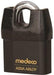 Medeco 54 System Series All Weather 7/16" x 3/4" Shrouded Shackle Padlock with High Security 00 Original Keyway Black-Countryside Locks