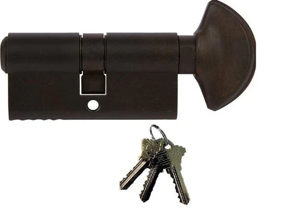 31.5 / 31.5 Hoppe Non Logo 90 Degree Keyed Profile Cylinder Lock,-Countryside Locks
