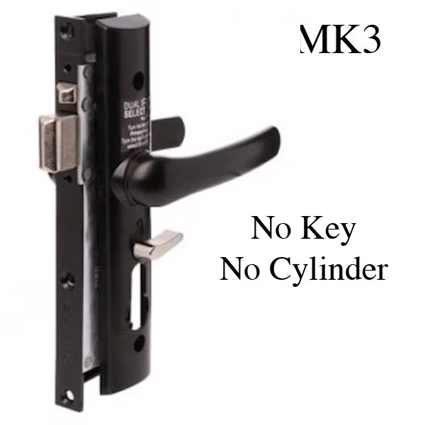 Whitco Tasman MK3 Escape Mortise Lock, NO Cylinder-Countryside Locks
