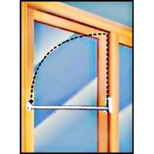 Strybuc 16108C-48 Charley Bar for Sliding Glass Door, 48" Bar-Countryside Locks