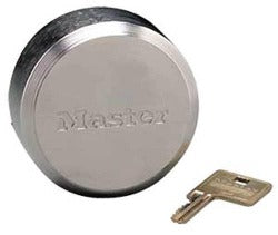 Master Lock Hidden Shackle Padlock Hockey Puck Lock Keyed Alike-Countryside Locks