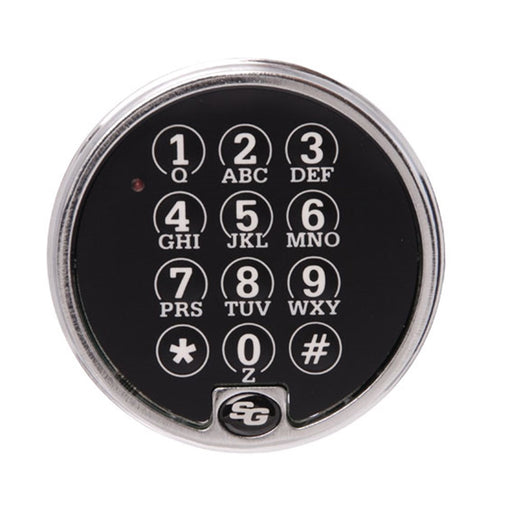 Sargent & Greenleaf Comptronic Keypad 6120-012 2 Battery Chrome-Countryside Locks