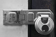 ABUS 110/155 C Concealed Hinge Pin Hasp, 6-1/4 Inch, Silver-Countryside Locks