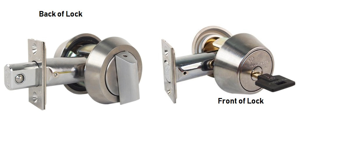 Mul-t-lock Hercular Single Cylinder deadbolt With Thumb turn-Countryside Locks