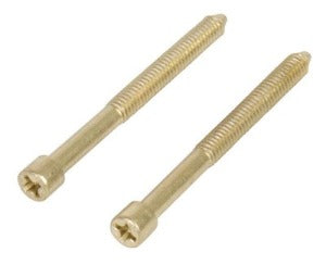 Marks Polished Brass Mortise Cylinder Set Screw For 22AC or 91A 2-Screw-Countryside Locks
