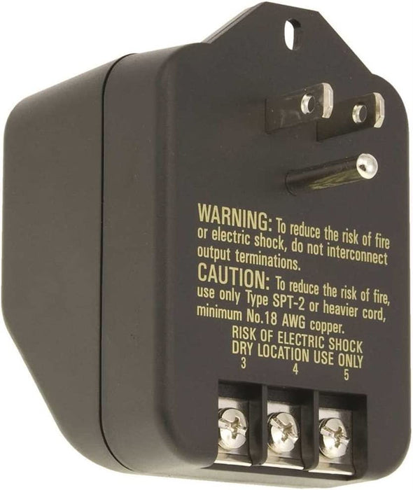 Trine Transformer, Low Voltage, Plug-In, Trivolt, 120 Volt AC Primary, 8/16/24 Volt AC-Countryside Locks