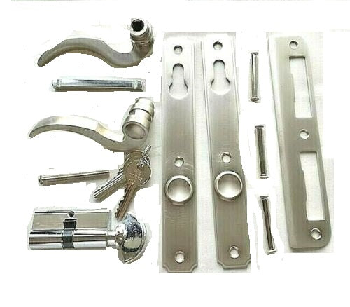 Atrium Door Mortise Lock Trim Set-Countryside Locks