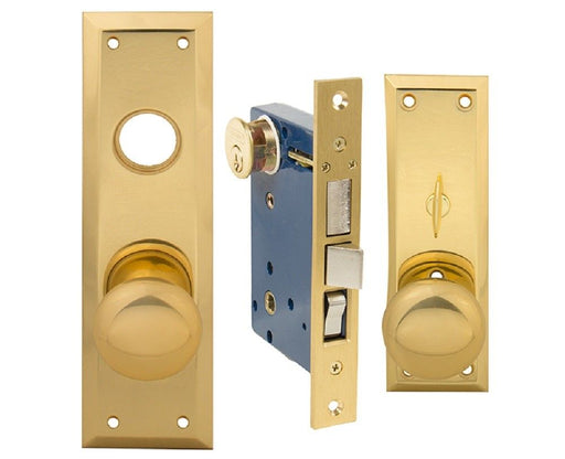 EM-D-Kay Mortise Entry Lockset This Lock Fits Marks 91A Mortise-Countryside Locks