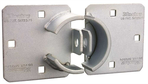 MASTER LOCK HASP FOR ROUND STEEL PADLOCK-Countryside Locks