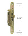 Replacement Sliding Glass / Patio Door Mortise Lock and Keeper Kit-Countryside Locks