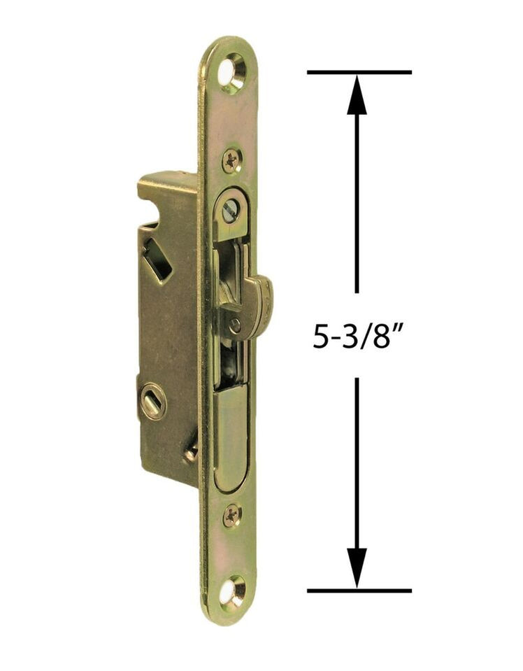 Replacement Sliding Glass / Patio Door Mortise Lock and Keeper Kit