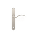 Munchen Dummy, M112PL / 374N Fixed Pair - Satin Nickel-Countryside Locks