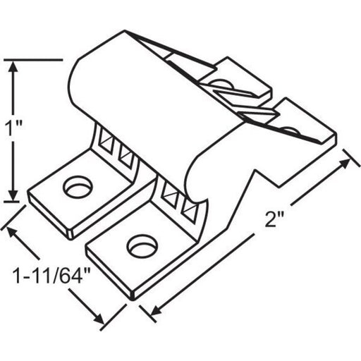 HD Patio Door Bumper Stop-Countryside Locks