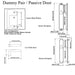HOPPE Multipoint Lock Handle Set with Verona Lever Dummy Pair Satin Nickel-Countryside Locks