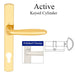 HOPPE Multipoint Handle Set with Verona Lever Active Polished Chrome-Countryside Locks