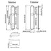 HOPPE Multipoint Handle Set with Toronto Lever Inactive Resista Satin Nickel-Countryside Locks