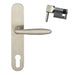Hoppe Verona Inactive Handle Set Stainless Steel-Countryside Locks