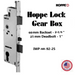 Hoppe Lock Gearbox 2-3/8" Backset- 60-92-25 Repairs sagging or drooping door handles on Doors with Hoppe HLS-9000 series locks.-Countryside Locks