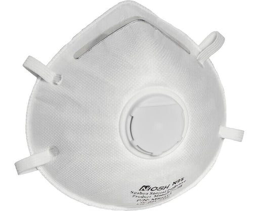 N95 Particulate Dust Masks Cone Respirator Masks With Valve (10 Pack)-Countryside Locks