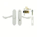 Larson Certified Storm Door M2 Mortise Handle Set (White)-Countryside Locks