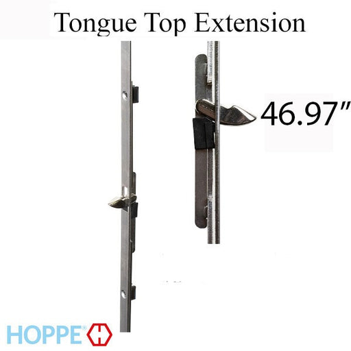 Hoppe Multipoint 16MM Manual Top Extension, Tongue @ 46.97", 68.70" Length-Countryside Locks