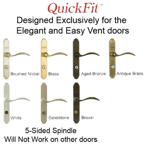 Larson QuickFit 5 Sided Spindle Mortise Lock Body NO Trim-Countryside Locks