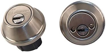 Mul-T-Lock Cronus High Security Grade 2 Dead-Bolt Double Cylinder for Commercial and Residential Metal Or Wood Doors Stainless Steel-Countryside Locks