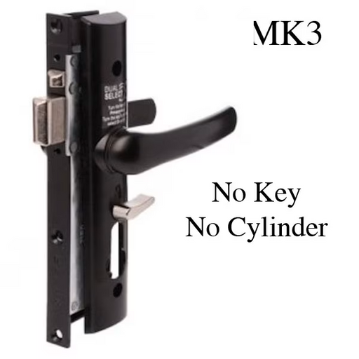 Whitco Tasman MK3 Escape Mortise Lock, NO Cylinder-Countryside Locks