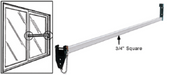 Strybuc 16108C-48 Charley Bar for Sliding Glass Door, 48" Bar-Countryside Locks