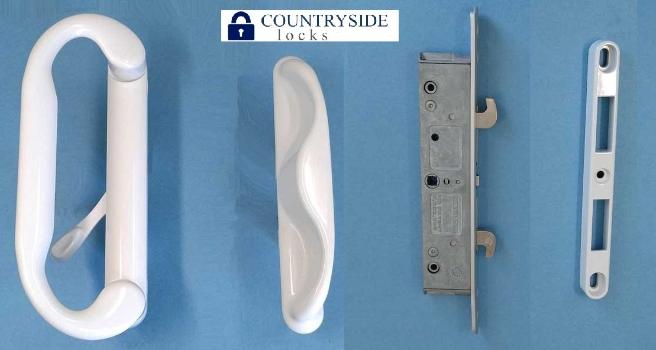 Roto Handle Set With Two Mortise Lock-Countryside Locks