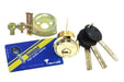 Mul-t-lock Junior Rim & Mortise Rimo Cylinder. Mul-t-lock Rim Mortise 3 Keys-Countryside Locks