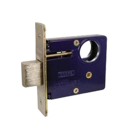 Marks 2/3 Series 2 Mortise Armored Deadlock Body 2-1/2"or 2-3/4" Backset Polished Brass-Countryside Locks