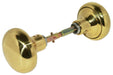 Door Knob Solid Brass Double W/ Split Spindle Will Fit Marks 91A-Countryside Locks