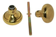 Door Knob Solid Brass Double W/ Split Spindle Will Fit Marks 91A-Countryside Locks