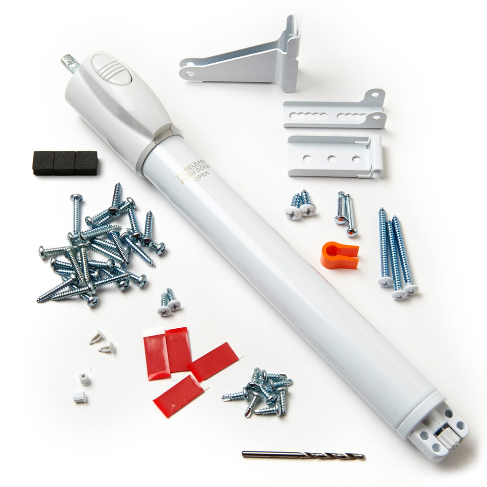 Emco Storm Door Closer Kit in White Color — Countryside Locks