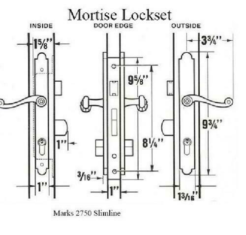 Marks K2750 Polished Brass Lever Plate Kit Only For Marks 2750 Thinline Lockset-Countryside Locks