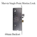 Mortise Lock Single Point Lock Active 60MM - Marvin Caradco Jeldwen Doors-Countryside Locks