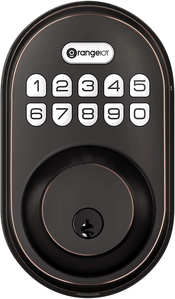Deadbolt Smart Lock WiFi Keyless Entry Door Lock Deadbolt With Handle ...