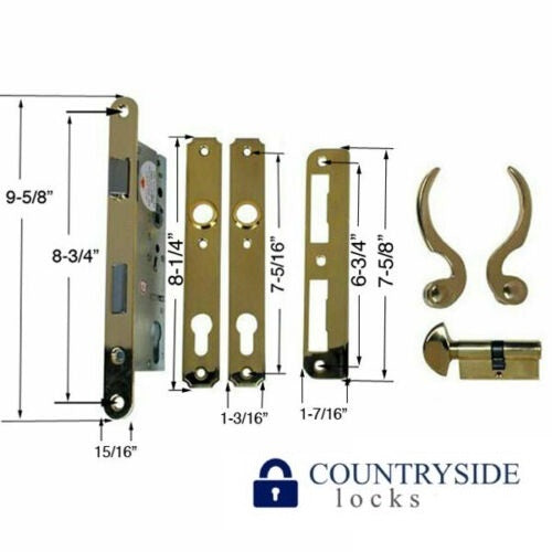 Atrium Door Lock Replacement Exact Replacement For Atrium Doors-Countryside Locks