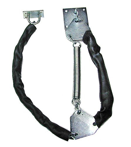 Extra Heavy Duty Galvanized Steel Safety Chain and Spring Door Stop fo ...