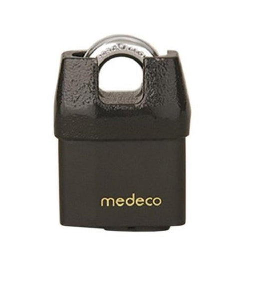 Medeco 54 System Series All Weather 7/16" x 3/4" Shrouded Shackle Padlock With High Security 00 Original Keyway-Countryside Locks