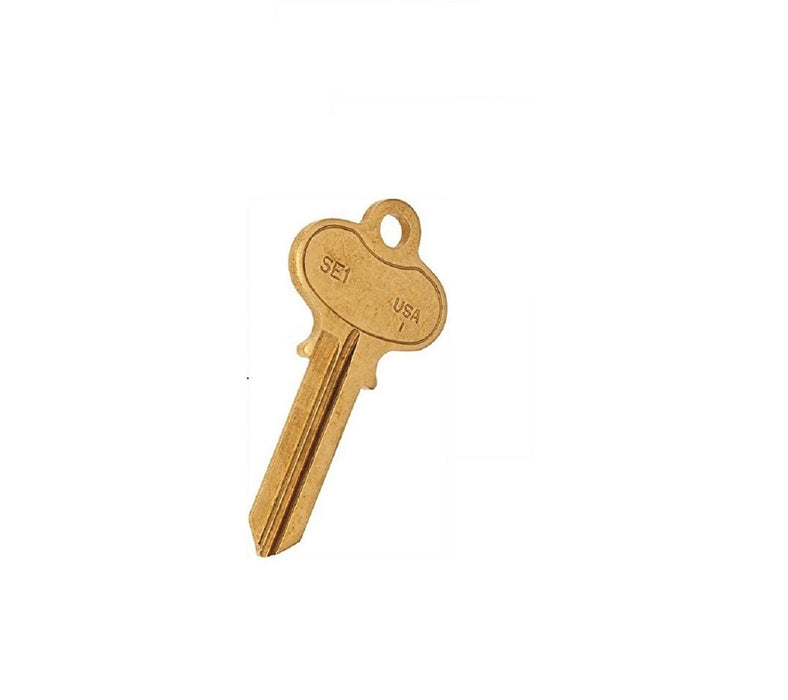 Ilco SE1 Segal Brass Key Blanks 50 Pack-Countryside Locks