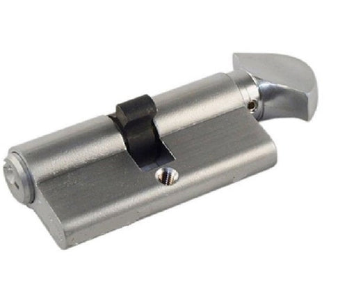 Atrium Lock Single Cylinder Profile With Three Keys 2-1/2" Long Finishes Satin Nickel SC1-Countryside Locks