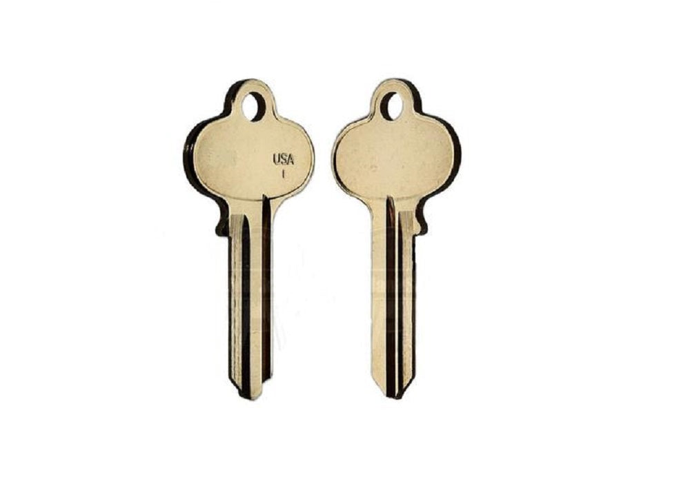 Two Progressive Fox Police Lock Key Blanks — Countryside Locks