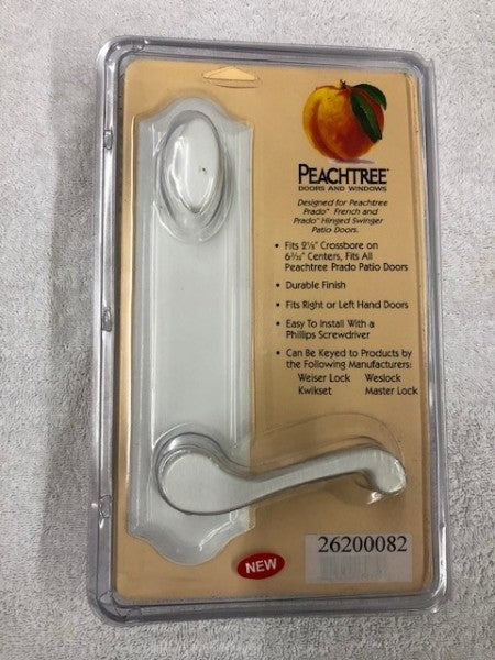 Peachtree Prado Handleset for Hinged Doors-Countryside Locks